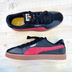 Puma Club II Year of Sports Men's Sneakers | Black/Red /Gum Size 9.5